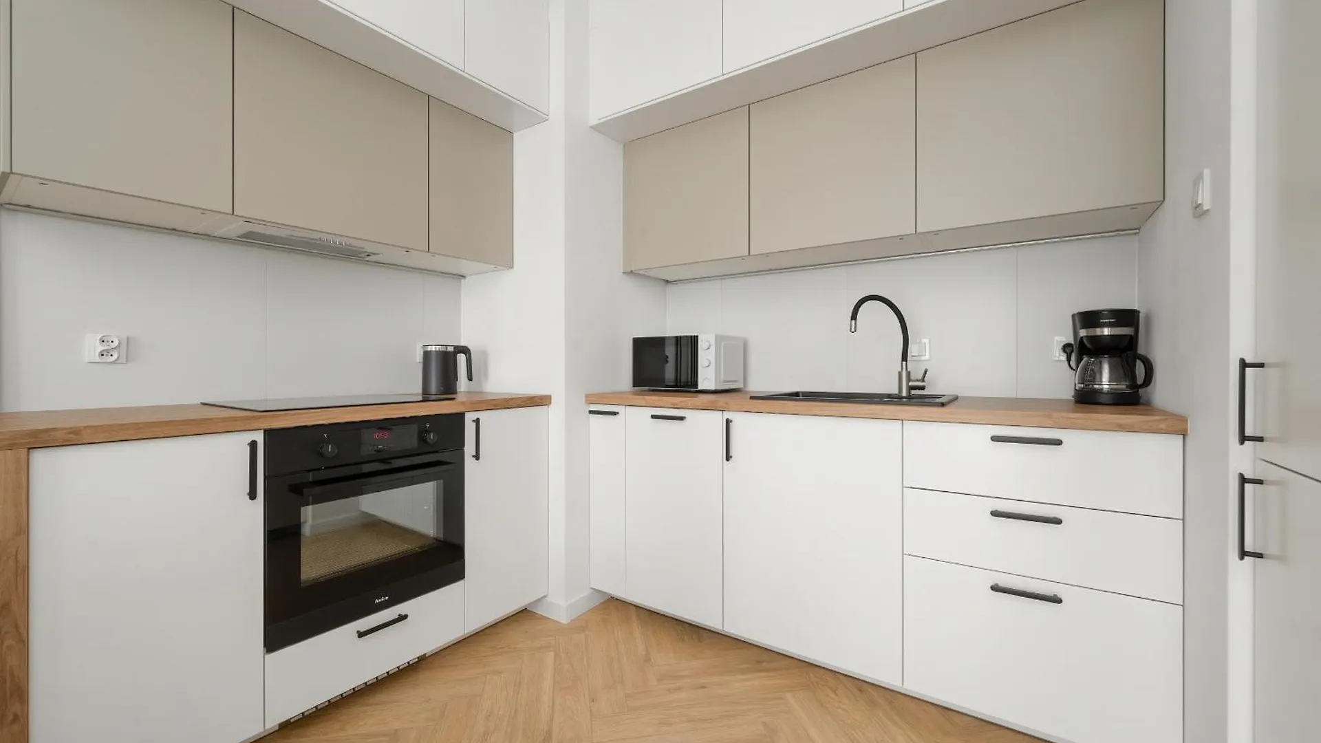 Апартаменты Stylowy Apartament W Odcieniach Bezu Balkon & Parking By Noclegi Renters Вроцлав Польша
